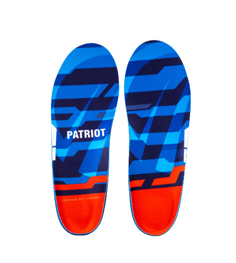 Ski Boot Insoles All Mountain Footbeds by Patriot Footbeds